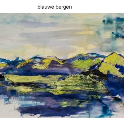622 blauwe bergen 64x44cm acq A4 200