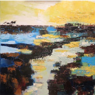 629 Kanta Slota 50x50cm olie verkocht