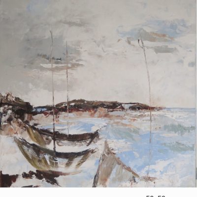 631 de haven 50x50cm olie 200