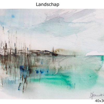 635 landschap 40x30cm aq IMG_2227 A4 verkocht