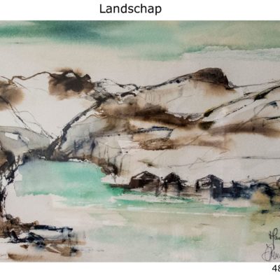 636 landschap 48x30cm aq IMG_2228 A4 m verkocht