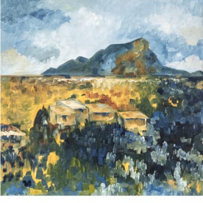 660 Aix en Provence 50x50cm olie IMG_4685 A4 verkocht