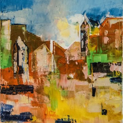 679 Zuid Frankrijk 40x50cm olie 200