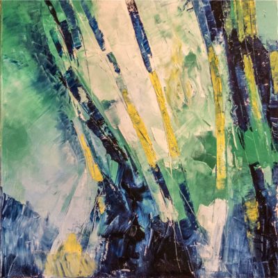 688 in het riet ilie 50x50cm m verkocht