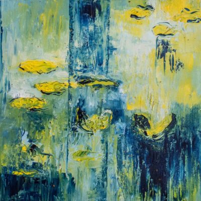 714 Monet 50x50cm olie IMG_6545 m verkocht