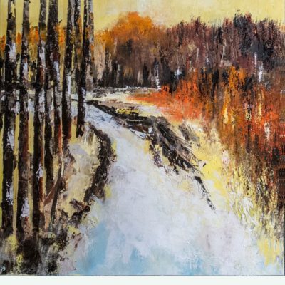 719 Winter in Hoge Hexel olie 70x70cm A4 m 300 (1)