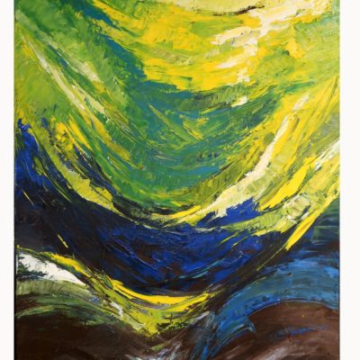 745 De Golf 70x95cm olie A4 m 120