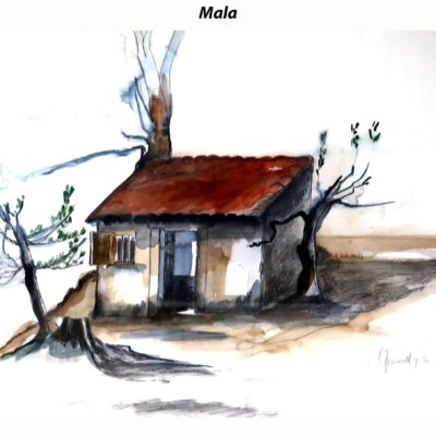 768 Mala 71x52cm aquarel A4 100