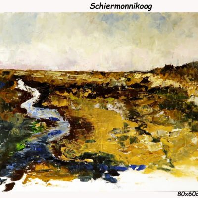 903 Schiermonnikoog 80x60cm Olie A4 150